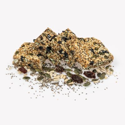 Stevia Chia Raisin Brittle