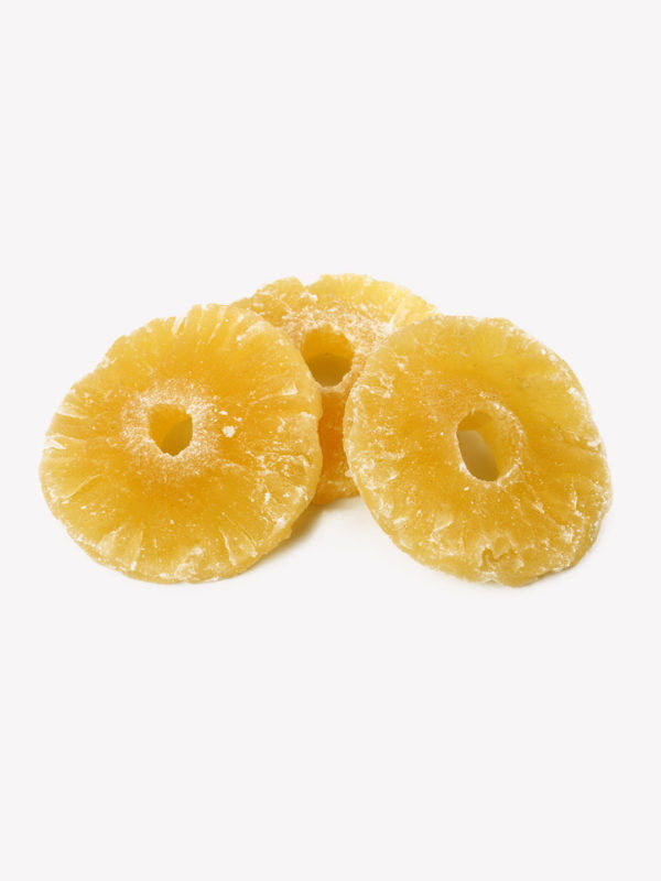 Glazed Pineapple Fruit Dried Sugared