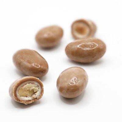 White Chocolate with Almond and Caramel