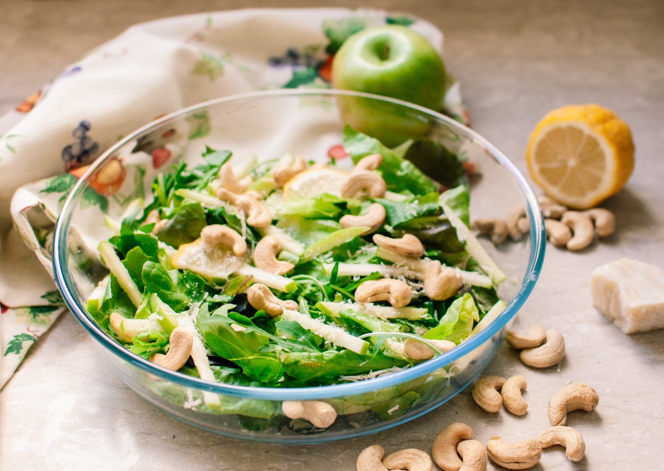 Cashew Nuts Salad With Apple Recipe Cashew Salad With Apple