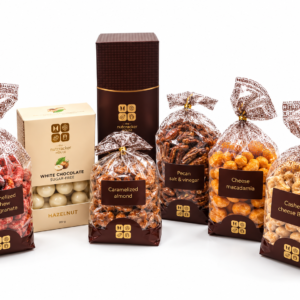 nuts and chocolate box