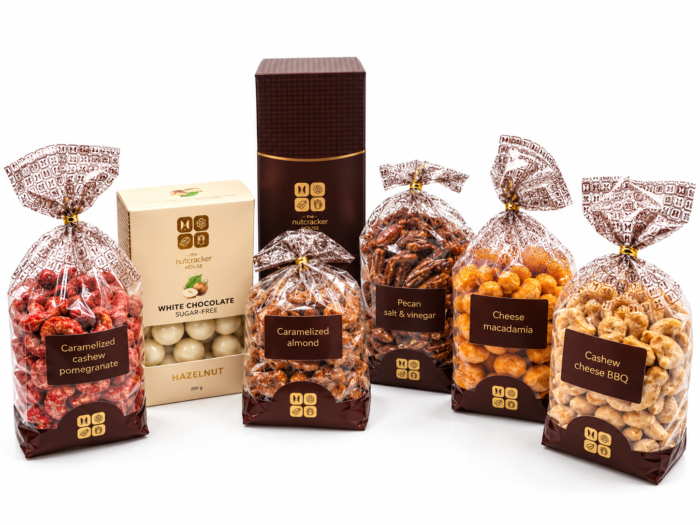 nuts and chocolate box
