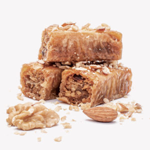 Baklava with mix nuts