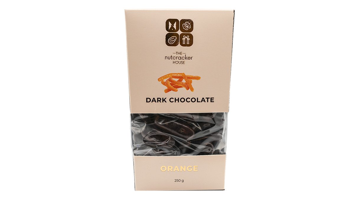 Dark Chocolate with Orange, 250g