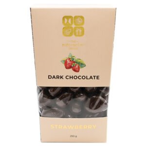 Dark Chocolate with Strawberry, 250g