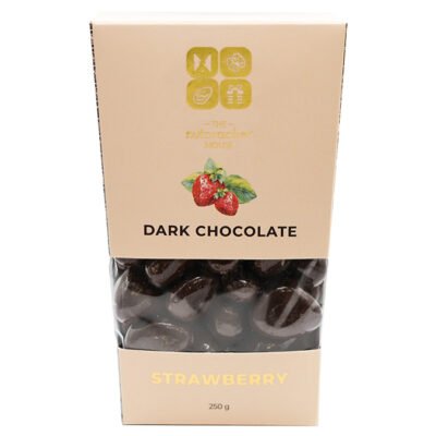 Dark Chocolate with Strawberry, 250g