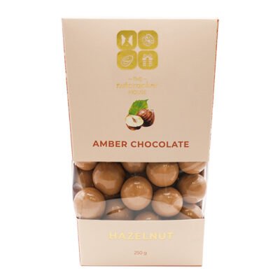 Amber Chocolate with Hazelnut, 250g