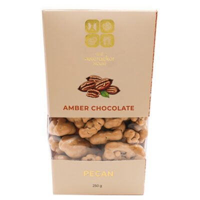 Amber Chocolate with Pecan, 250g