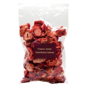 Freeze-dried Strawberry halves