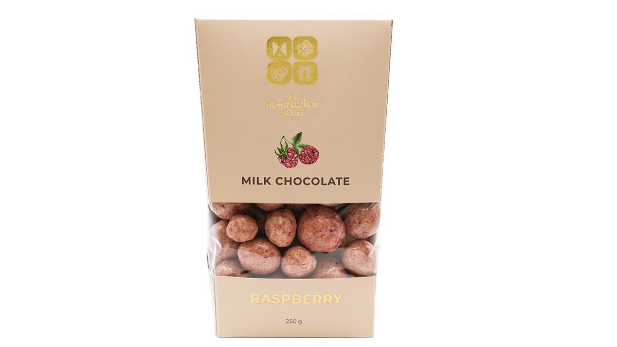 Milk Chocolate with Raspberry, 250g