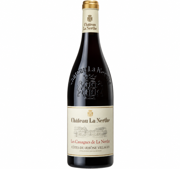 Ch. La Nerthe Cotes du Rhone Villages AOP – Les Cassagnes de La Nerthe – 750ml